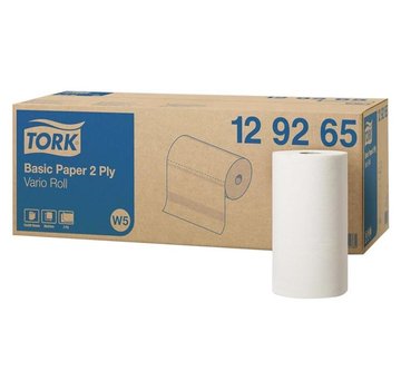Tork Tork® Basic Paper poetspapier 28x23cm rol (2-laags) 10st - 129265