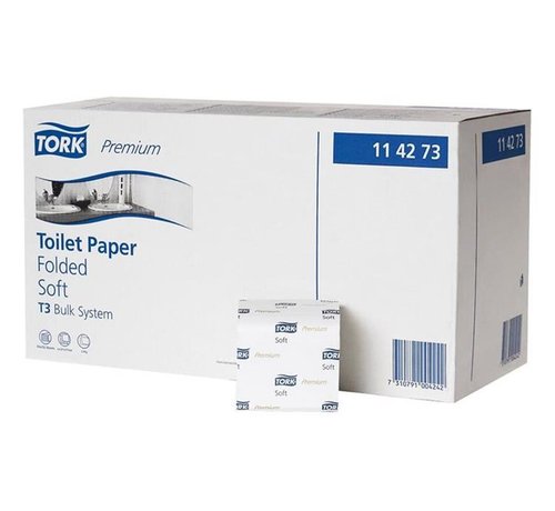 Tork Tork gevouwen toiletpapier Soft 2-laags - wit - 30 pakken