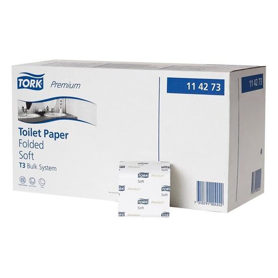 Tork Tork® Premium Soft Folded Toilet Paper (2-ply) 30 rolls - 114273