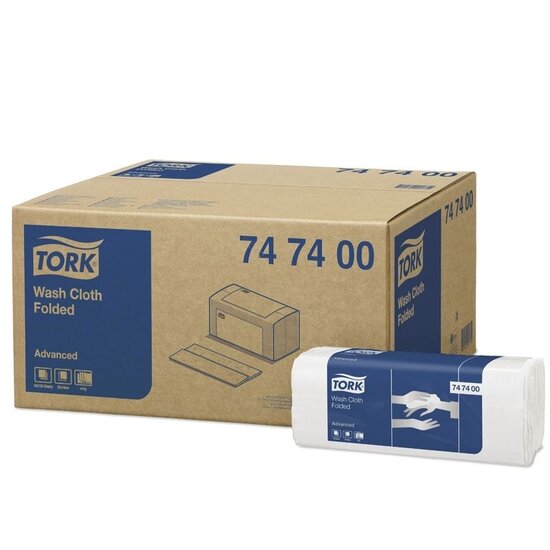 Tork Serviettes de lavage Tork® Advanced 19x25cm (4 couches) - 747400