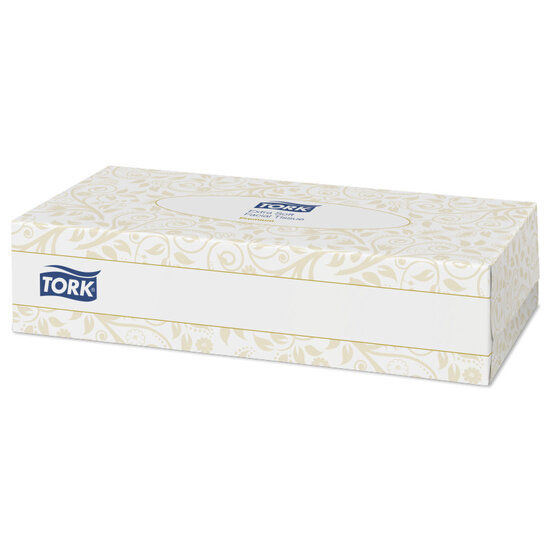 Tork Mouchoirs faciaux Tork® Premium Extra Doux 20x21cm 2 couches (30x100 pièces) - 140280