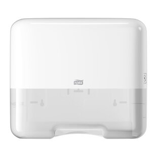 Tork® Singlefold/C-Fold Mini Elevation Handtuchspender Weiß - 553100