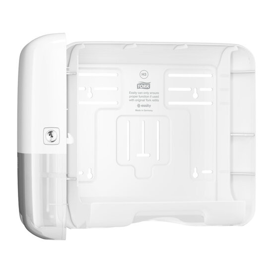 Tork Tork® Singlefold/C-fold Mini Elevation Hand Towel Dispenser H3 system White - 553100