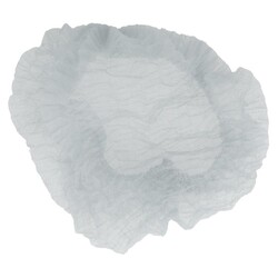 DispoDeals Hairnet white 100 pieces size M (ø50cm) - 3211W