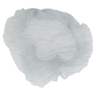 DispoDeals Hairnet white 100 pieces size M (ø50cm) - 3211W