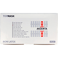 Akzenta Medische Akzenta TOPMASK blauwe IIR/2R mondmaskers met elastiek  50 stuks - FMEB2AZ-B
