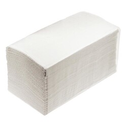 DispoDeals 3-ply white towels