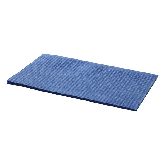 DispoDeals DispoDeals Dental Towels met PE-folie 33x45cm (2-laags) - blauw