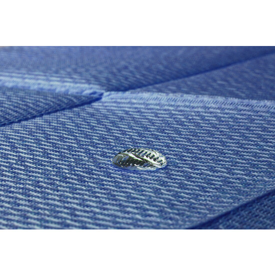 DispoDeals Serviettes dentaires DispoDeals avec film PE 33x45cm (2 couches) - bleu