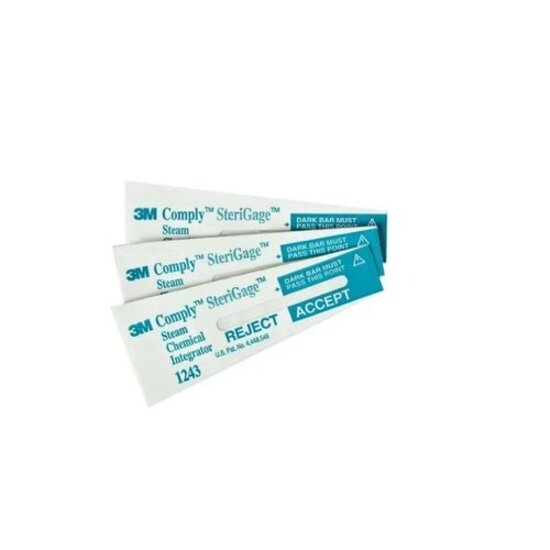3M Comply™ SteriGage™ chemical integrator (100 pieces)
