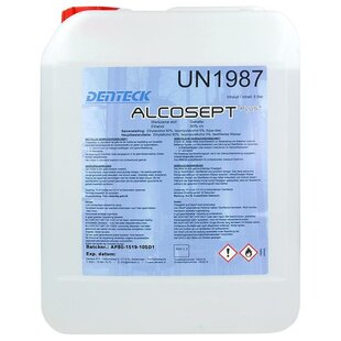 Denteck Alcosept Plus 80% Disinfectant Liquid (2x5 liters)