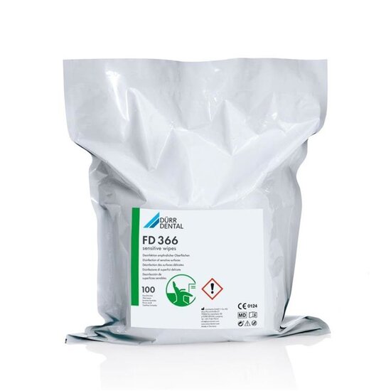 Dürr Dürr FD 366 Sensitive Wipes Nachfüllpack (4x100 Stück)