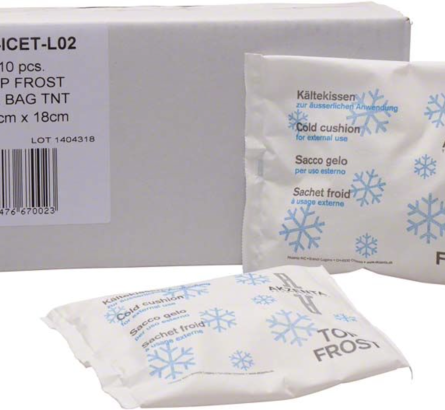 Akzenta Top Frost Instant Cold-Bags Koelzakjes 13,5x18cm (10 stuks)