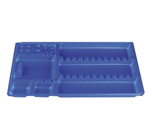 DispoDeals DispoDeals Disposable instrumententrays 28x18cm - blauw (400 stuks)