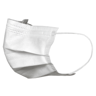 Medical Akzenta TOPMASK white IIR/2R face masks with elastics 50 pieces