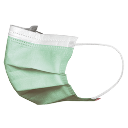 Medical Akzenta TOPMASK green IIR/2R face masks with elastics 50 pieces