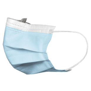 Masques médicaux Akzenta TOP MASK bleus - FMEB2AZ-B