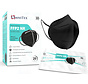 Omnitex FFP2 Zwart - gezichtsmasker - 20 stuks, individueel verpakt