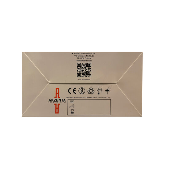 Akzenta Medizinische Akzenta TOPMASK blaue IIR/2R Mundmasken mit Gummiband 50 Stück - FMEB2AZ-B