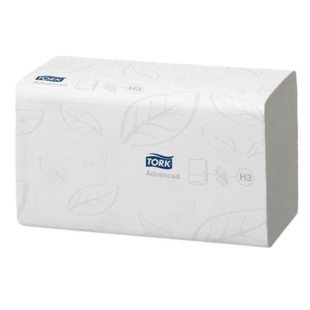Tork® Singlefold Hand Towels Advanced White - (1x250 pieces)