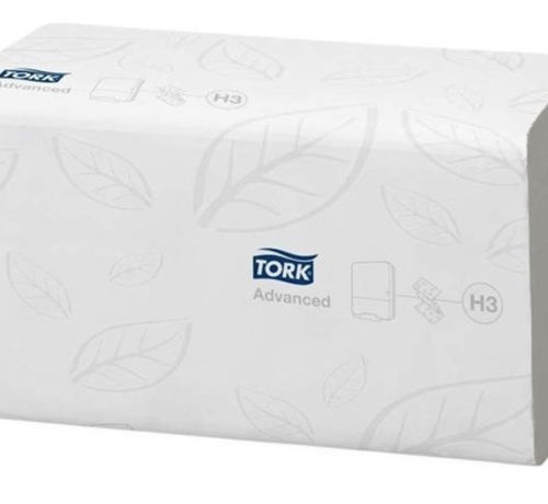 Tork Tork Zachte Z-vouw Handdoek 2-laags Wit H3 Advanced