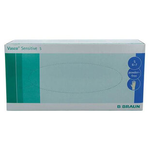 Vasco® Sensitive Latex Gloves Powder-Free - Size L (100 pieces)