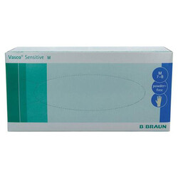 Vasco® Sensitive Latex Gloves Powder-Free - Size M (100 pieces)