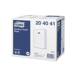 Tork® Hygienebeutel weiß Plastik 48x25 Stück - 204041