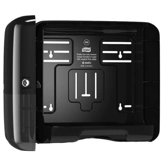 Tork Tork® Singlefold/C-Fold Mini Elevation Handtuchspender H3-System Schwarz - 553108