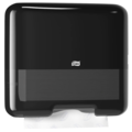 Tork Distributeur de serviettes Singlefold/C-fold Mini Tork® Elevation H3-système Noir - 553108