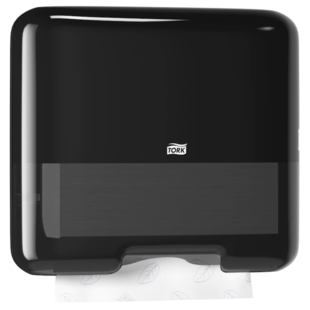 Tork® Singlefold/C-fold Mini Elevation Hand Towel Dispenser Black - 553108
