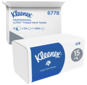 Kleenex Kleenex® Ultra handdoeken 21,5x31,5cm (2-laags)