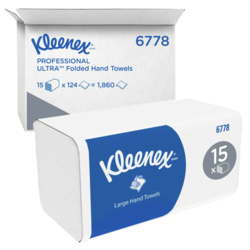 Kleenex® Ultra Hand Towels 21.5x31.5cm (2-ply)