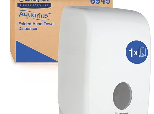 Kimberly-Clark Aquarius™ Handdoekdispenser Interfold Wit (6945)