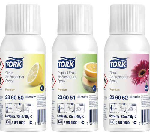 Tork Tork® Air Freshener Spray Assortiment 236056 (12x75ml)