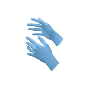 DispoDeals Nitrilhandschuhe puderfrei blau - XS