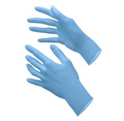 DispoDeals DispoDeals Nitril handschoenen poedervrij blauw - S