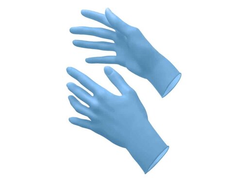 DispoDeals DispoDeals Nitril handschoenen poedervrij blauw - M