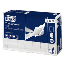 Serviettes pliées douces Tork Xpress® Advanced - 120288