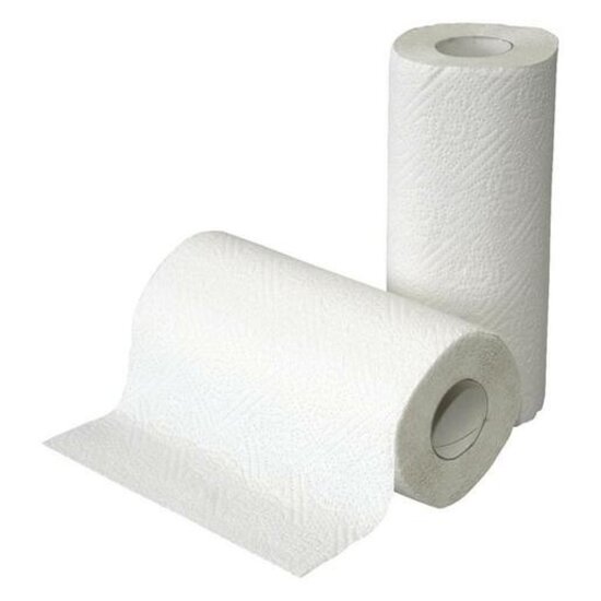 DispoDeals DispoDeals Küchenpapier/Putzrollen 23cm 2-lagig (32 Rollen)