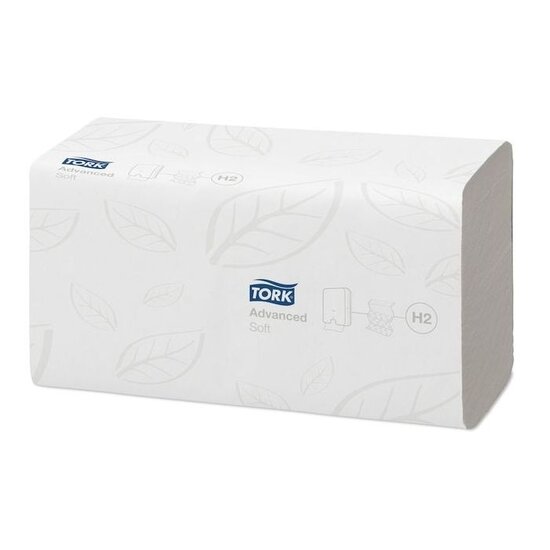 DispoDeals TORK 120398 H2 xpress zachte multifold handdoek 2-laags wit (21X180 stuks)