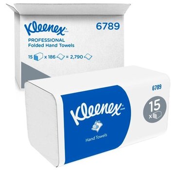 DispoDeals Kleenex 6789 ultra handdoeken l-vouw 2-laags wit (2790 stuks)