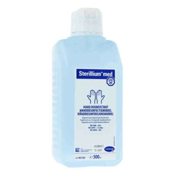 DispoDeals DispoDeals Universal Wall/Mount Dispenser 500ml (incl. 1x500ml Dendermonde Pure Hand Gel)