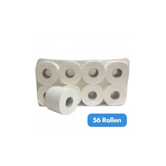 DispoDeals toiletpapier 3 laags, 250 vellen (56 rollen)