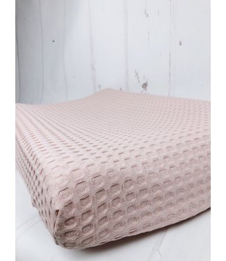 Changing Pad Cover Nude Large Waffle