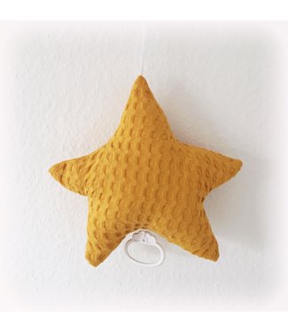 Music Star Ocher Large Waffle