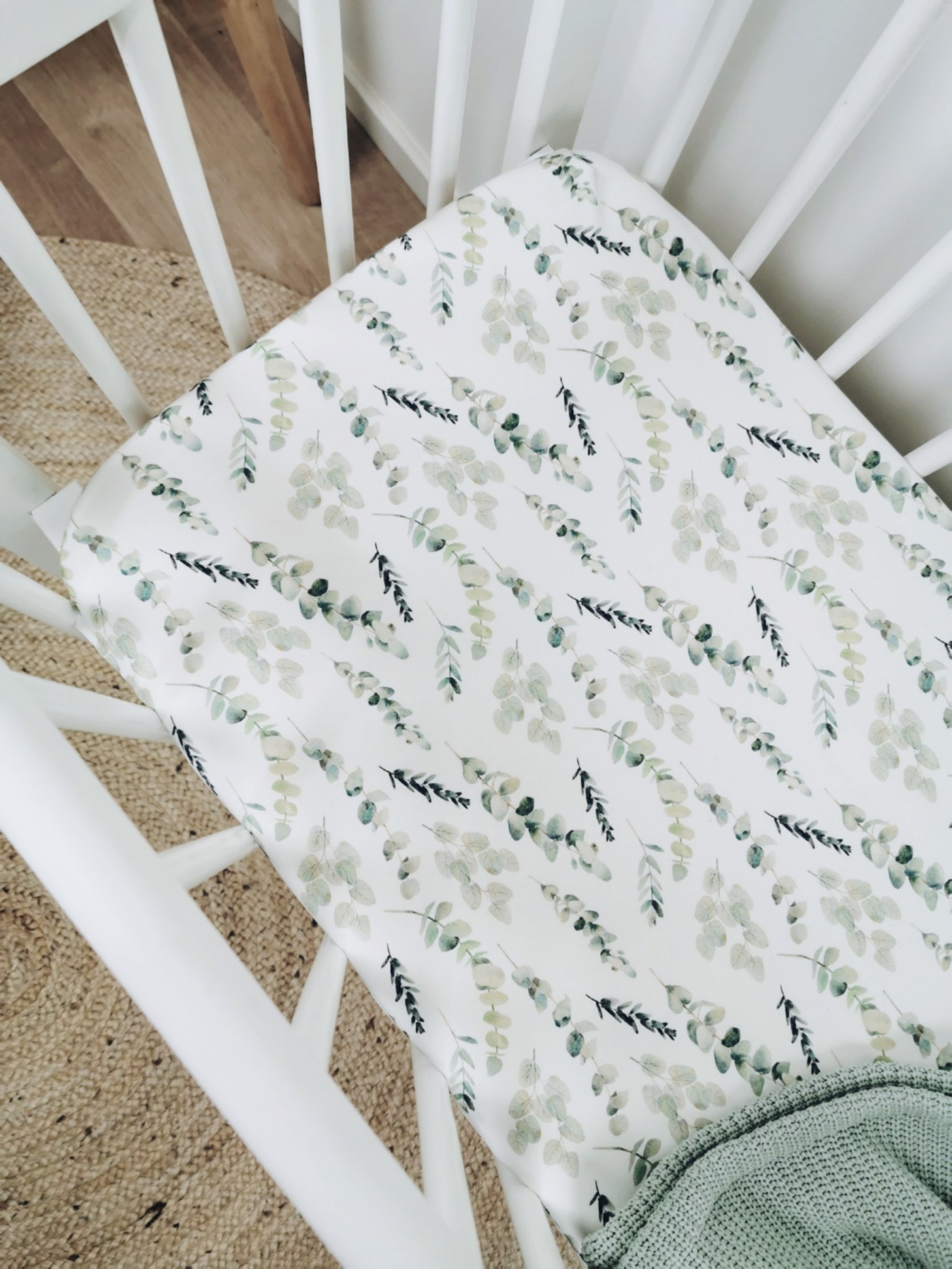 eucalyptus crib sheet