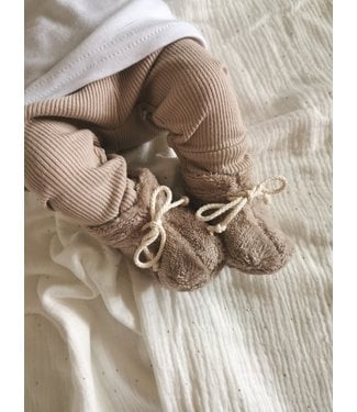 Bamboo Booties Brown