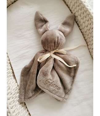 Knuffel Bunny Taupe Wellness fleece