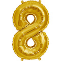 Northstar Ballon - cijfers - goud - 40 cm - Northstar - 8